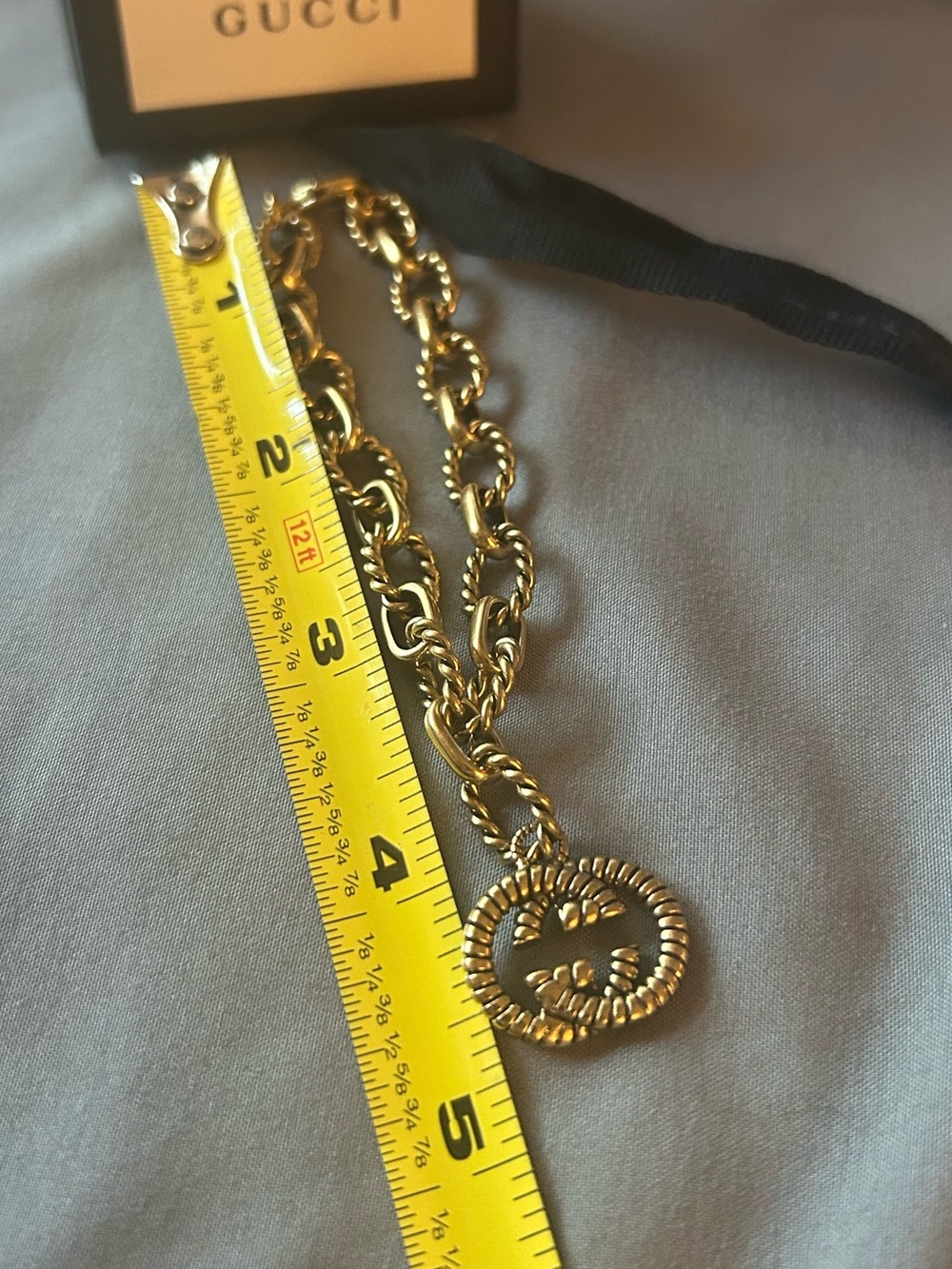 Gucci Interlocking Rope "GG" Bracelet - Picture 5 of 10
